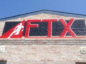 FTX Logo - On the ouside of the gym